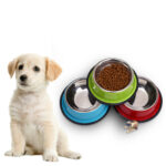 Stainless-Steel-Pet-Food-Feeder-for-Small-Medium-Dogs-Cats-Dog-Drinking-Water-In-Kampala-Uganda