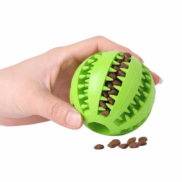 Interactive Chew Teeth Cleaning Treat Ball Toy for Dog in Uganda