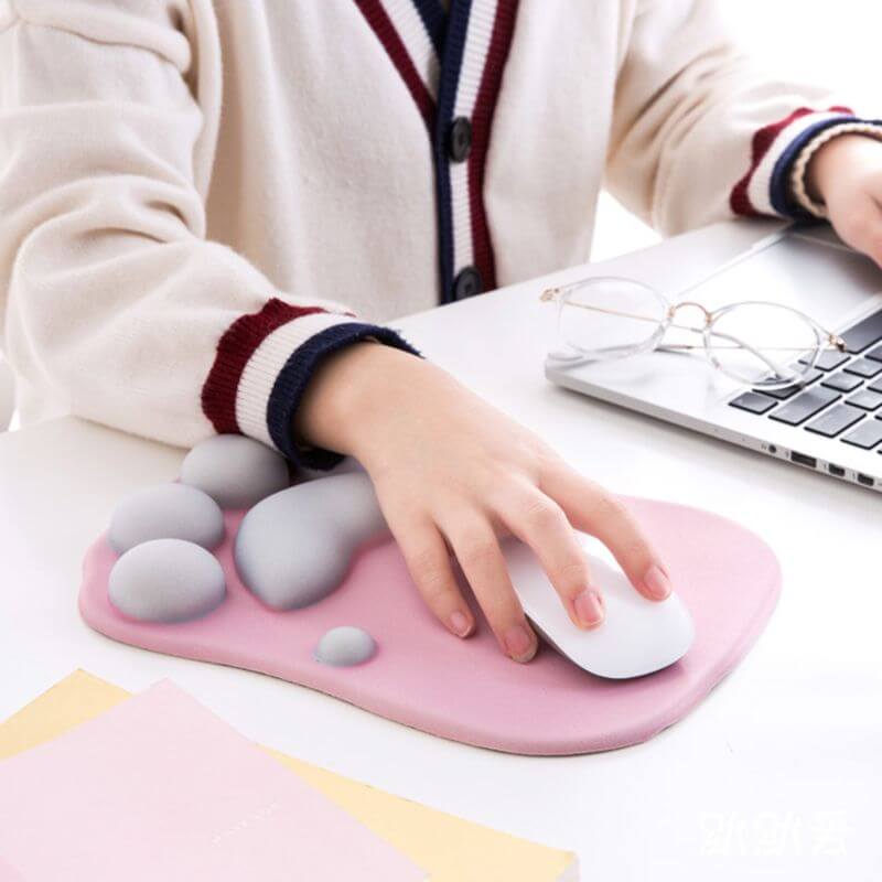 Cat Lovers Gift Cute Paw Nonslip Silicone Mouse Pad in Uganda