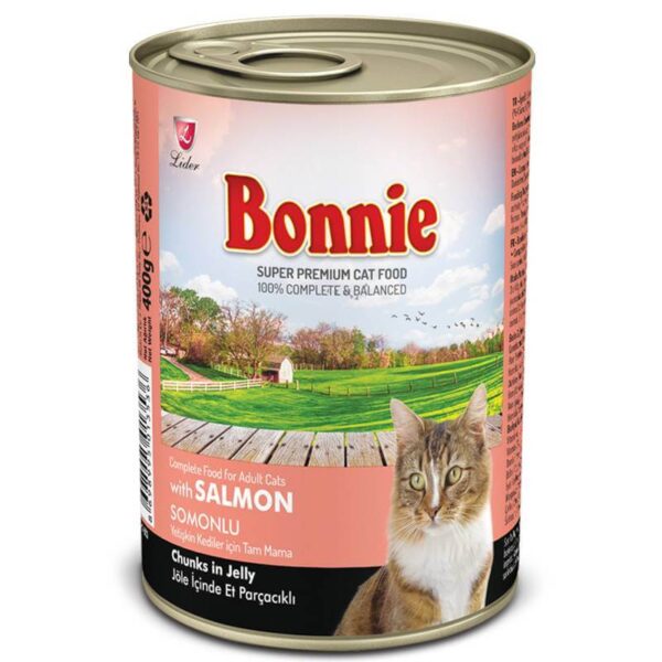 Petsasa Bonnie Salmon Canned Adult Cat Food Chunks in Jelly in Uganda