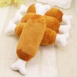 Petsasa-Uganda-Dog-Double-Bone-Chicken-Leg-Shape-Plush-Toy-Dog-Vocal-Chew-Toy-Pet-Exercise-Dental-Toy