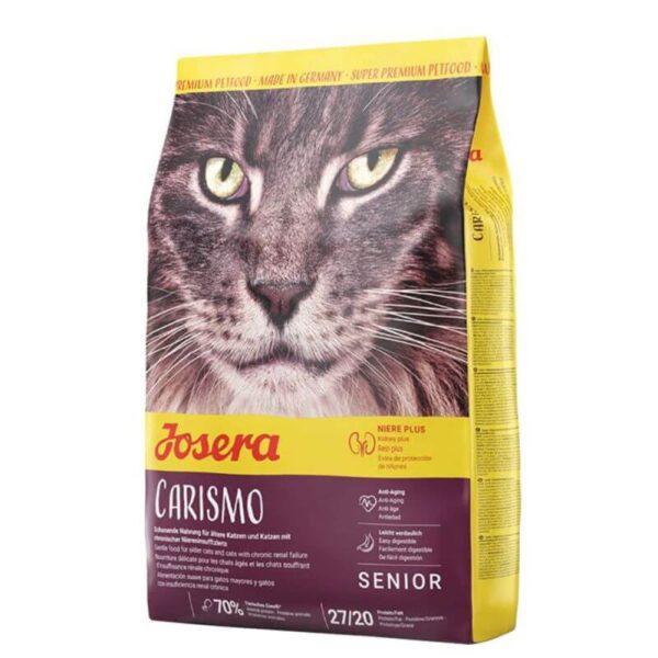 Buy Josera Carismo dry cat food for senior cats in Uganda on Petsasa