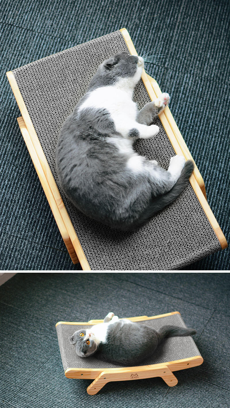 Pawfect Cat Scratching Board Sofa Bed