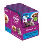 Buy Whiskas Adult (+1 Year) Wet Cat Food, Tuna in Jelly in Uganda