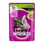 Buy Whiskas Adult (+1 Year) Wet Cat Food, Lamb in Gravy in Uganda on Petsasa