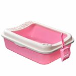 Buy Pink Beautiful Smart Paws Open Cat Litter Box Pan in Uganda on Petsasa