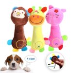 Buy Cute Squeaky Monkey Deer Pig Plush Dog Toy in Uganda