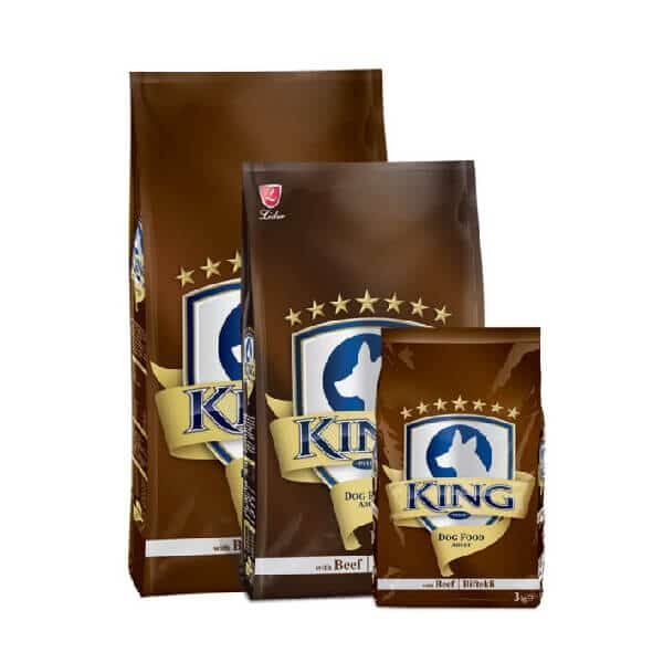 Buy King Plus Adult Dog Food with Beef Online at a Pet Shop Near Me in Uganda