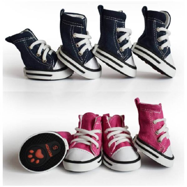 Casual Canvas Dog Shoes, Sports Pet Shoes For The Royal Pets Uganda
