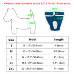 Small and Large Dog Diapers Physiological Pants Washable Female Dog Shorts Soft Girl Dogs Pants Pets Underwear Sanitary Panties Kampala Uganda