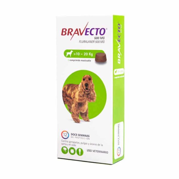 Bravecto for Medium Dogs 10 to 20Kg, Soft Chew Tablets Flea & Tick Treatment in Kampala at Petsasa Uganda