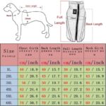 Fitting Size Petsasa Padded Outdoor Dog Jacket, Medium & Large Dogs Waterproof Coat in Uganda