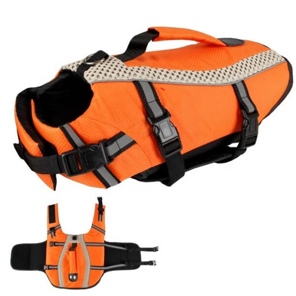 Buy Classic Dog Life Jacket Safety Vest with Superior Floatation & Rescue Handle in Uganda at Petsasa