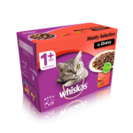WHISKAS® 1+ Meaty Selection in Gravy Petsasa Uganda
