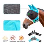 Best Equestrian Fine Mesh Horse Fly Mask with Ear in Uganda