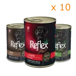 Buy Reflex Plus Canned Adult Dog Food: Beef, Lamb or Chicken Chunks in Gravy Kampala Uganda
