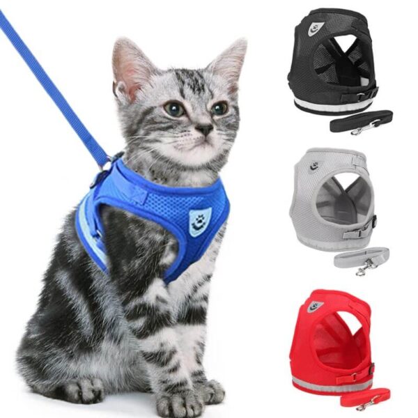 Buy Step-In Soft Vest Cat Harness + Leash at Petsasa Uganda in Kampala