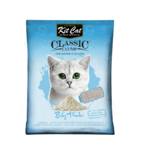 Kit Cat Classic Clump Cat Litter Baby Powder