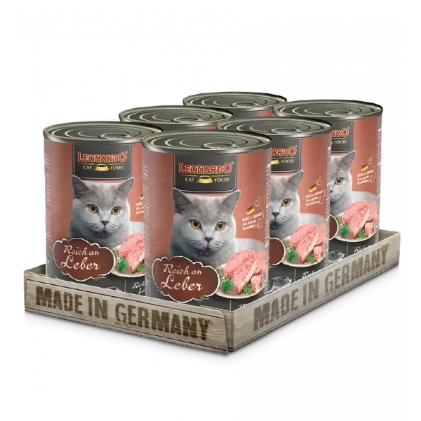 LEONARDO® Liver Canned Cat Food Aquapet Pet Store Kampala