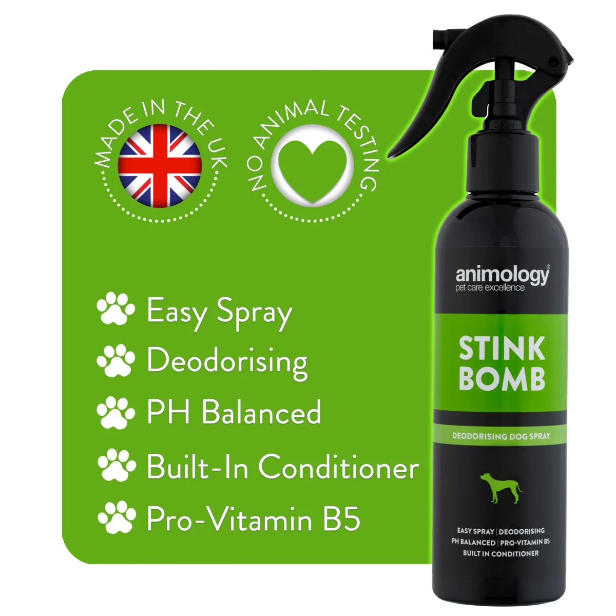 Buy Animology® Stink Bomb Deodorising Dog Spray in Uganda at Petsasa