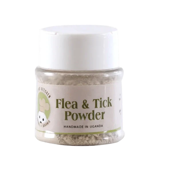 Kaya’s Kitchen Flea and Tick Powder for cats and dogs in Uganda